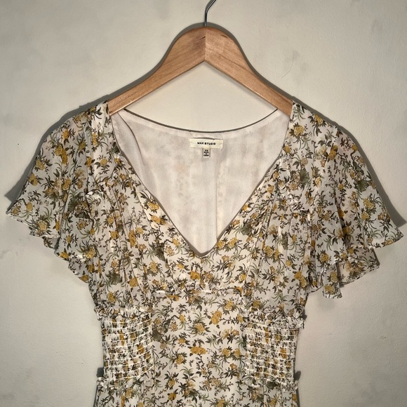 FLORAL MAXI DRESS - Picture 4 of 4